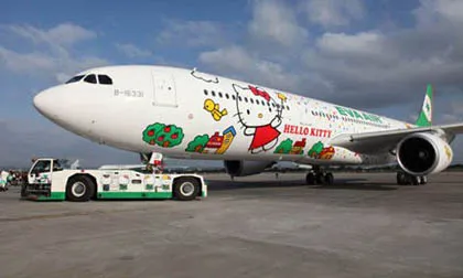 Khám phá máy bay Hello Kitty ảnh 4