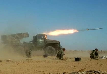 Syria tập trận tên lửa bằng đạn thật ảnh 1