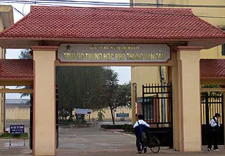 THPT Vân Tảo, Thường Tín, Hà Tây. Ảnh: T.D. THPT Vân Tảo, Thường Tín, Hà Tây. Ảnh: T.D.