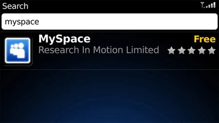 Tìm kiếm một ứng dụng cụ thể.