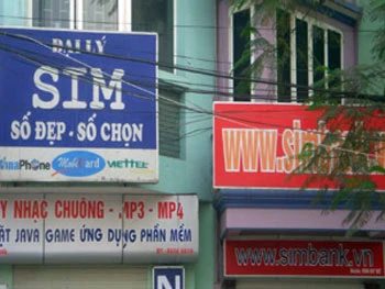 Khái niệm sim số đẹp, số chọn bây giờ còn phụ thuộc vào cách "luận số" của người bán, người mua. Ảnh: Zing.