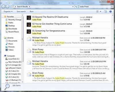 Khám phá tính năng tìm kiếm mới của Windows 7 ảnh 3