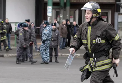 Nổ ở ga tàu điện ngầm Nga, 37 người chết ảnh 1 Nổ ở ga tàu điện ngầm Nga, 37 người chết ảnh 1