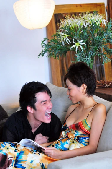 Nathan Lee thân mật với Thu Minh ảnh 4