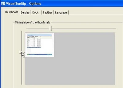 Điều chỉnh kích cỡ Taskbar Thumbnail với phần mềm miễn phí ảnh 5