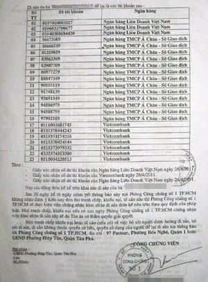 Vụ bà bán bún có 1.000 tỉ đồng: Trả két sắt, ngân hàng bị kiện ảnh 2 Vụ bà bán bún có 1.000 tỉ đồng: Trả két sắt, ngân hàng bị kiện ảnh 2