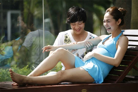 Minh Hằng và Lương Mạnh Hải - cặp đôi chính trong phim Ngôi nhà hạnh phúc, phiên bản Tiếng Việt