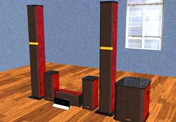 Loa 5.1 cao cấp của Microlab ảnh 1