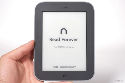 Máy đọc sách dùng đèn nền của Nook đã về Việt Nam ảnh 1