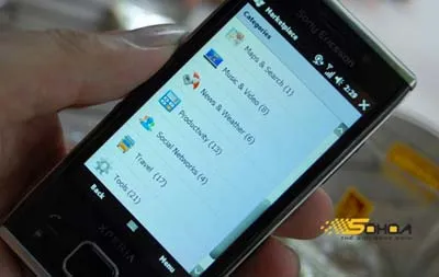 Marketplace không nhiều ứng dụng như App Store của iPhone, gian phần mềm này vừa được khai trương, mỗi chỉ mục từ vài đến hơn 10 tiện ích.