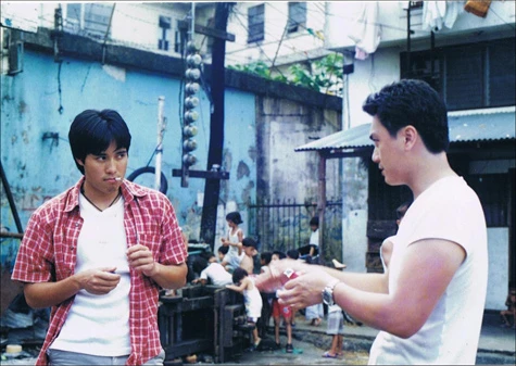 Trịnh Hội trong một cảnh phim