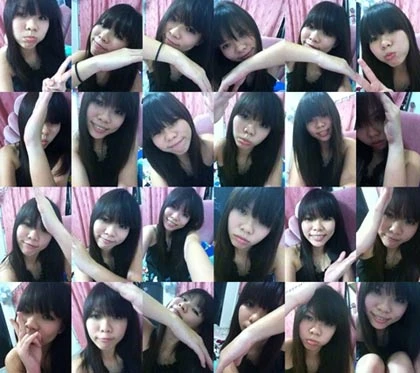 Mốt chụp ảnh tạo hình bằng cánh tay của cư dân mạng ảnh 2