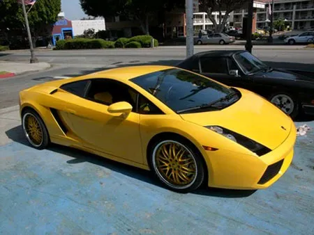 Siêu xe Lamborghini Gallardo của ca sĩ nhạc rock Joel Madden Siêu xe Lamborghini Gallardo của ca sĩ nhạc rock Joel Madden