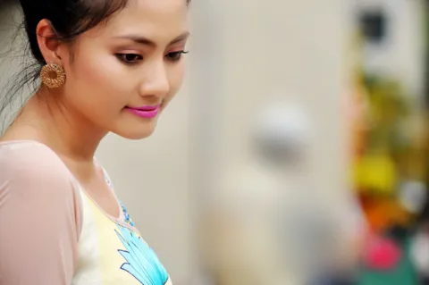 Kiều nữ Ngọc Lan cười ảnh 5