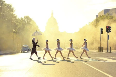 Ngắm bộ ảnh các vũ công đẹp như tranh vẽ ảnh 1