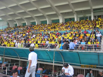 Sôi động khai mạc Hội thao sinh viên TP.HCM năm 2012 ảnh 2 Sôi động khai mạc Hội thao sinh viên TP.HCM năm 2012 ảnh 2