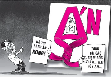 Án thi hành xong bị lật lại : Rối! ảnh 1