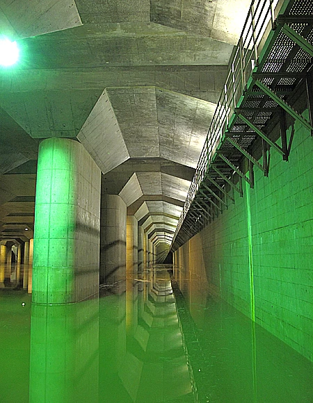 Hệ thống hầm chống ngập khổng lồ của Tokyo ảnh 3