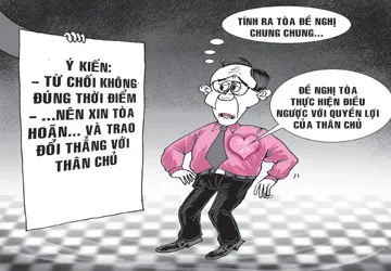 Luật sư “phản” thân chủ, được không? ảnh 1