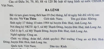 Cục Điều tra VKSND Tối cao: Bắt nguyên phó công an xã lấy tiền con bạc ảnh 1