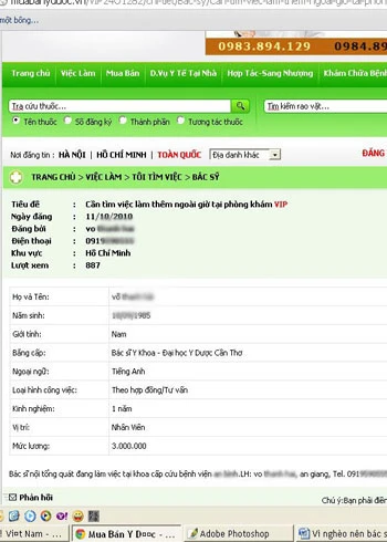 Bác sĩ làm thêm kiếm sống ảnh 2