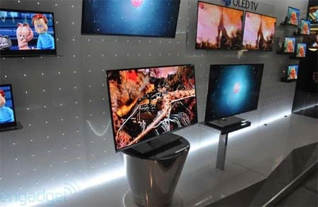 Ngắm TV 3D OLED mỏng nhất thế giới ảnh 1