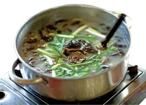 Cháo nấm tràm cá lóc. Ảnh: Trần Việt Đức. Cháo nấm tràm cá lóc. Ảnh: Trần Việt Đức.