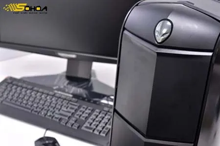 Desktop chơi game "khủng" của Alienware ảnh 1 Desktop chơi game "khủng" của Alienware ảnh 1