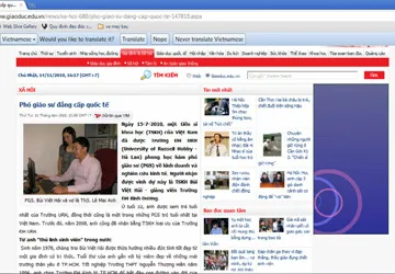 Phó giáo sư quốc tế bị tố học trường dỏm ảnh 2 Phó giáo sư quốc tế bị tố học trường dỏm ảnh 2