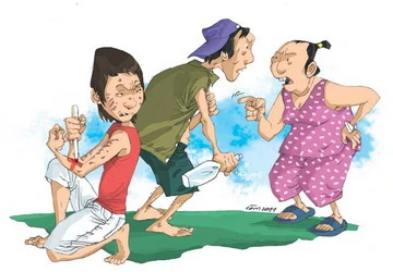 Trẻ tự hành xác cho cha mẹ đau! ảnh 1