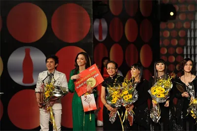 Đan Trường, Hồ Ngọc Hà và nhóm 5 Dòng kẻ trong phút "đăng quang".