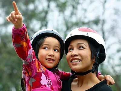 Ca sĩ Mỹ Linh và con. Ảnh: C.T.V Ca sĩ Mỹ Linh và con. Ảnh: C.T.V