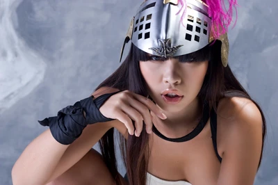 Ngắm siêu mẫu Hà Anh-nữ chiến binh gợi cảm ảnh 5