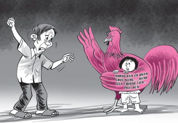 Đánh trẻ trộm gà nhập viện ảnh 1