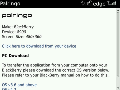 Palringo - Phần mềm Chat miễn phí trên BlackBerry ảnh 10 Palringo - Phần mềm Chat miễn phí trên BlackBerry ảnh 10