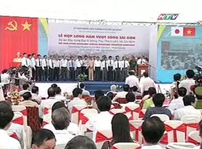 Chùm ảnh hợp long hầm Thủ Thiêm qua sông Sài Gòn ảnh 2