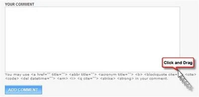 Thay đổi kích thước bằng cách kéo thả
