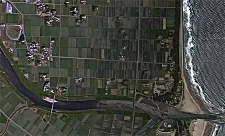 Nhật Bản trước và sau động đất qua Googe Earth ảnh 13