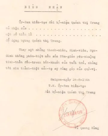 Dựng tượng Quách Thị Trang trước mũi súng cảnh sát ảnh 2