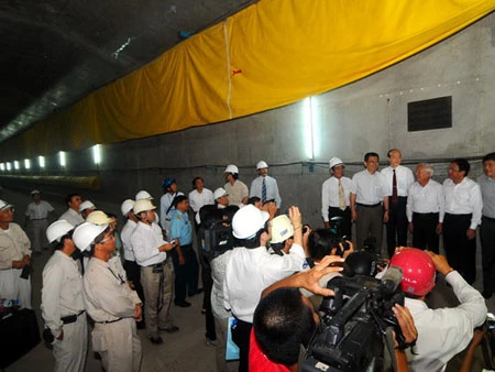 Thông hầm dẫn với đốt hầm Thủ Thiêm ảnh 5