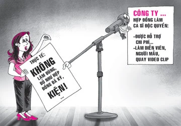 Ca sĩ độc quyền kiện đòi tiền đào tạo ảnh 1