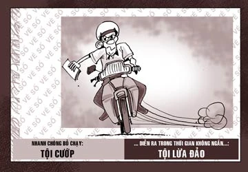 Chôm vé số, cướp giật hay lừa đảo? ảnh 1