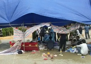 Vụ quan tài "diễu phố": Pháp y kết luận nạn nhân "chết do ngạt nước" ảnh 1