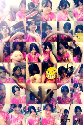 Mốt chụp ảnh tạo hình bằng cánh tay của cư dân mạng ảnh 9