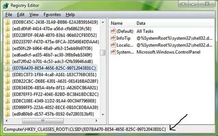 God Mode và danh sách 39 shortcut bí mật của Windows 7 ảnh 2 God Mode và danh sách 39 shortcut bí mật của Windows 7 ảnh 2