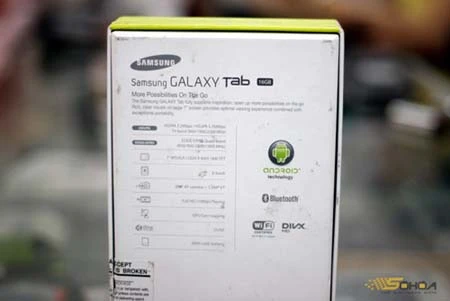 Galaxy Tab xách tay về VN gần 20 triệu ảnh 2