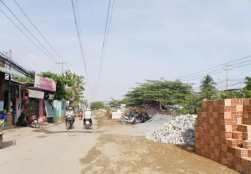 Hành lang đường sắt bị chiếm dụng ảnh 1