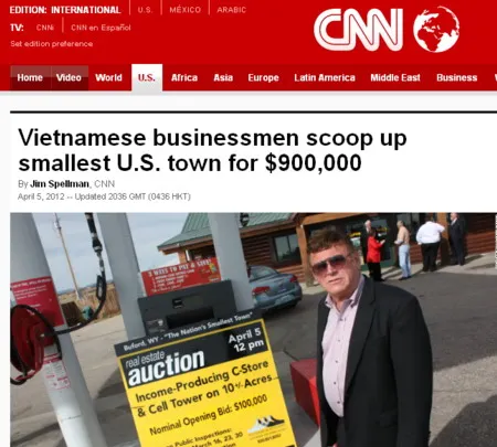 Báo giới quốc tế bất ngờ với tin người Việt Nam “mua đứt” thị trấn của Mỹ ảnh 1 Báo giới quốc tế bất ngờ với tin người Việt Nam “mua đứt” thị trấn của Mỹ ảnh 1