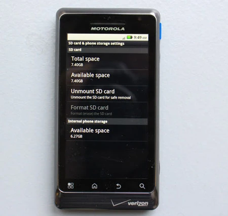 Đập hộp điện thoại Motorola Droid 2 mới “ra lò” ảnh 17 Đập hộp điện thoại Motorola Droid 2 mới “ra lò” ảnh 17
