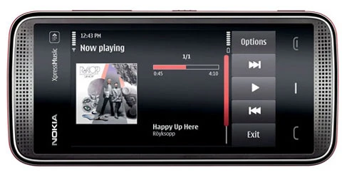 5530 XpressMusic nối tiếp thành công của 5800. Ảnh: Cnet.